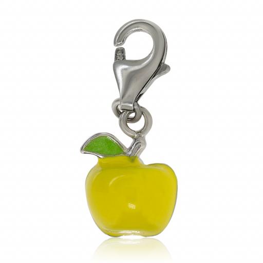 925 Sterling Silver 23mm Lemon Charm