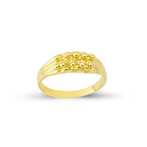 9ct Gold Keeper Ring Kids