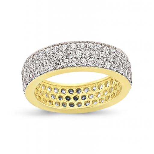 9ct Yellow Gold Full Eternity Ring