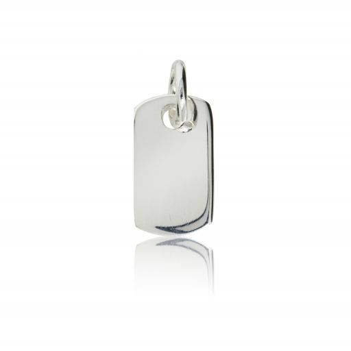 Sterling Silver Mini Barrel Shaped Pendant