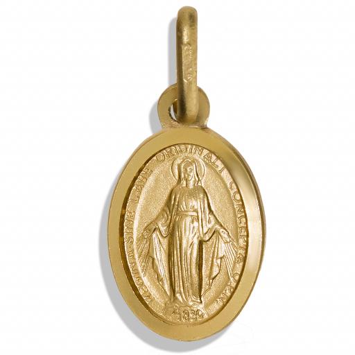 9ct Gold Miraculous Pendant