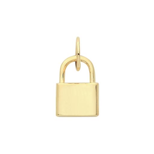 9ct Gold Padlock Charm