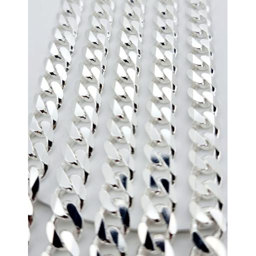 Sterling Silver 5.5mm Curb Chain